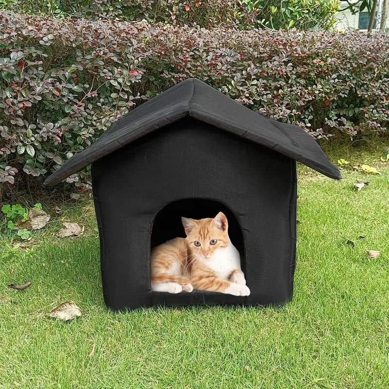 Foldable Cat House, Waterproof Pet House ,For Small Dogs, Kitten, Puppy.