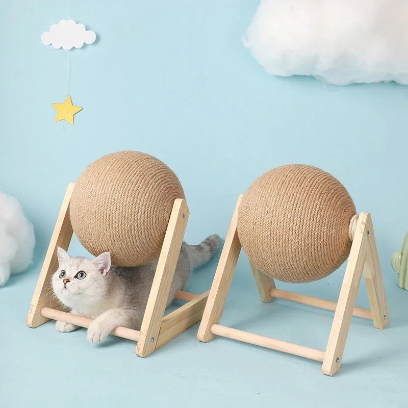 Cat Scratching Sphere