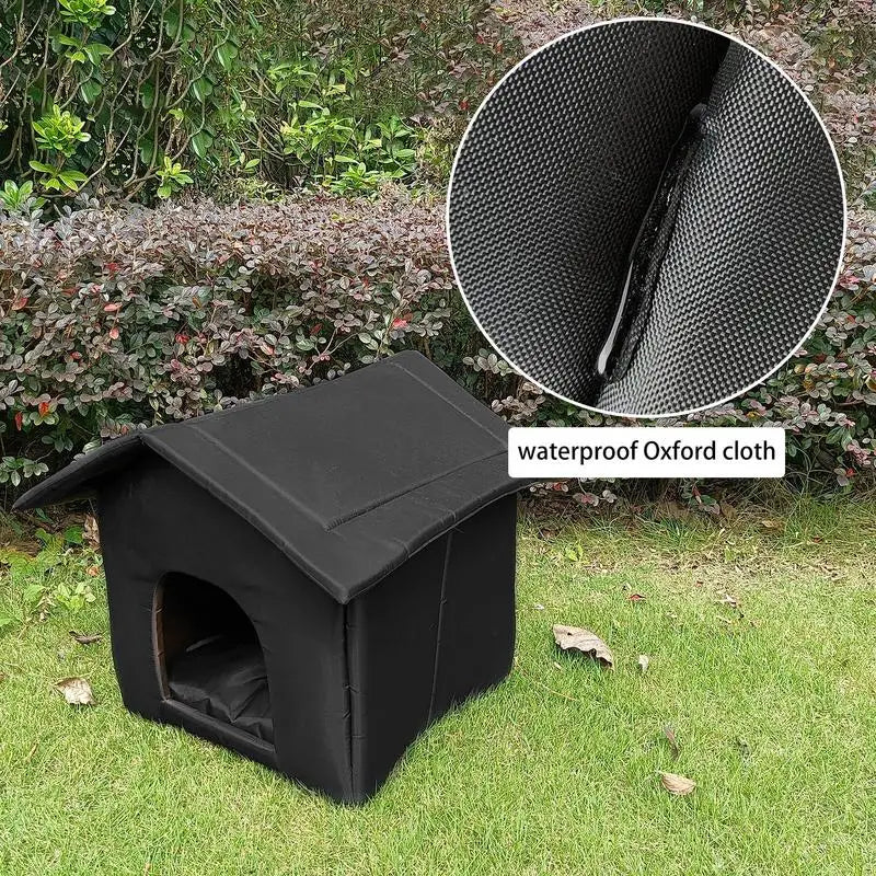 Foldable Cat House, Waterproof Pet House ,For Small Dogs, Kitten, Puppy.