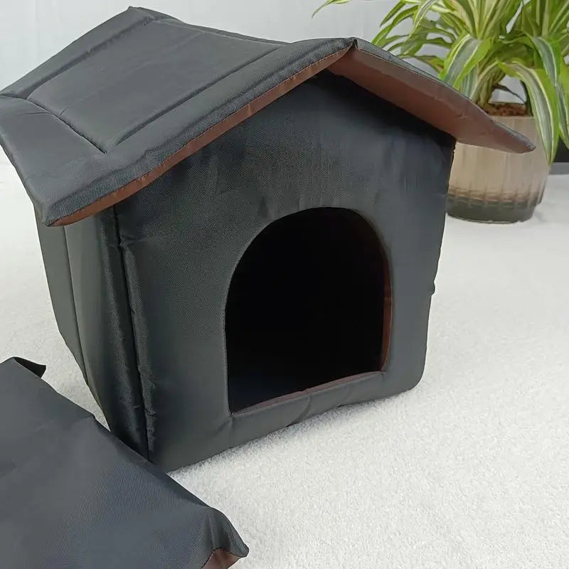 Foldable Cat House, Waterproof Pet House ,For Small Dogs, Kitten, Puppy.