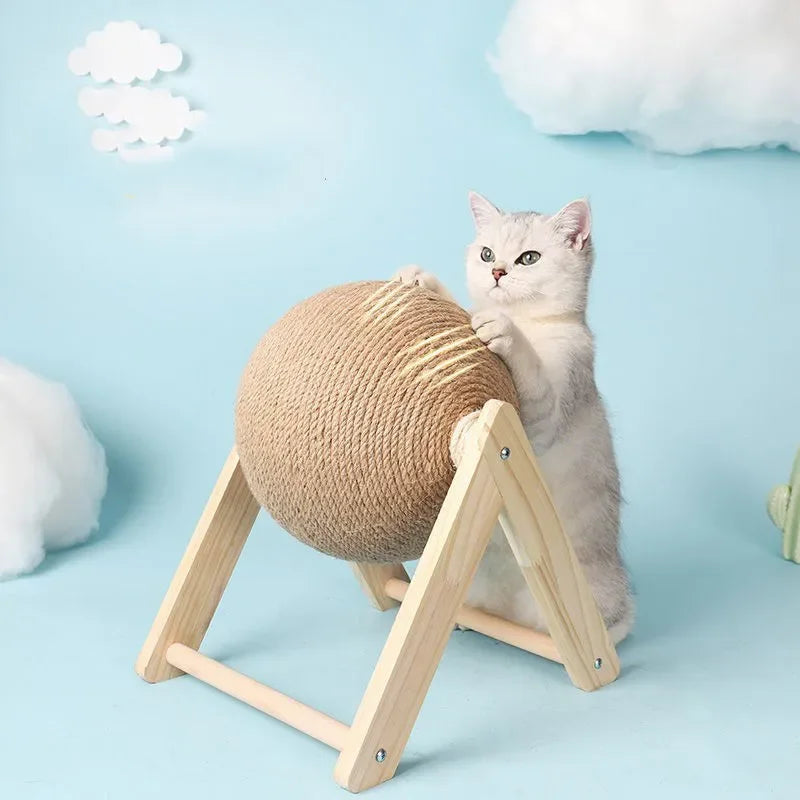 Cat Scratching Sphere