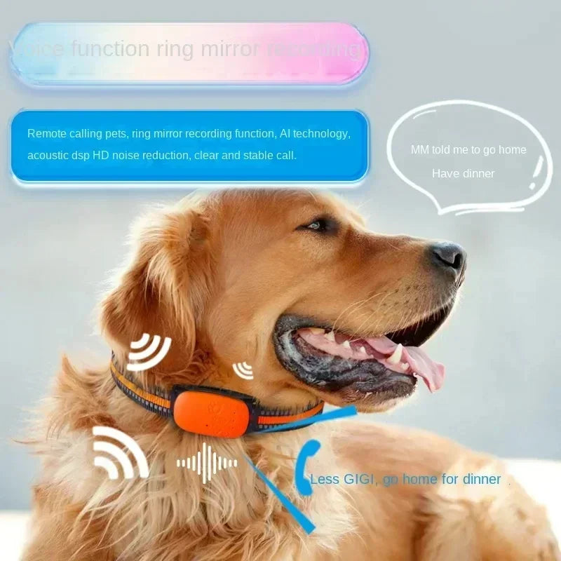 Dog Anti-Lost Locator 4G Pet Tracker GPS Waterproof for Dogs and Cats