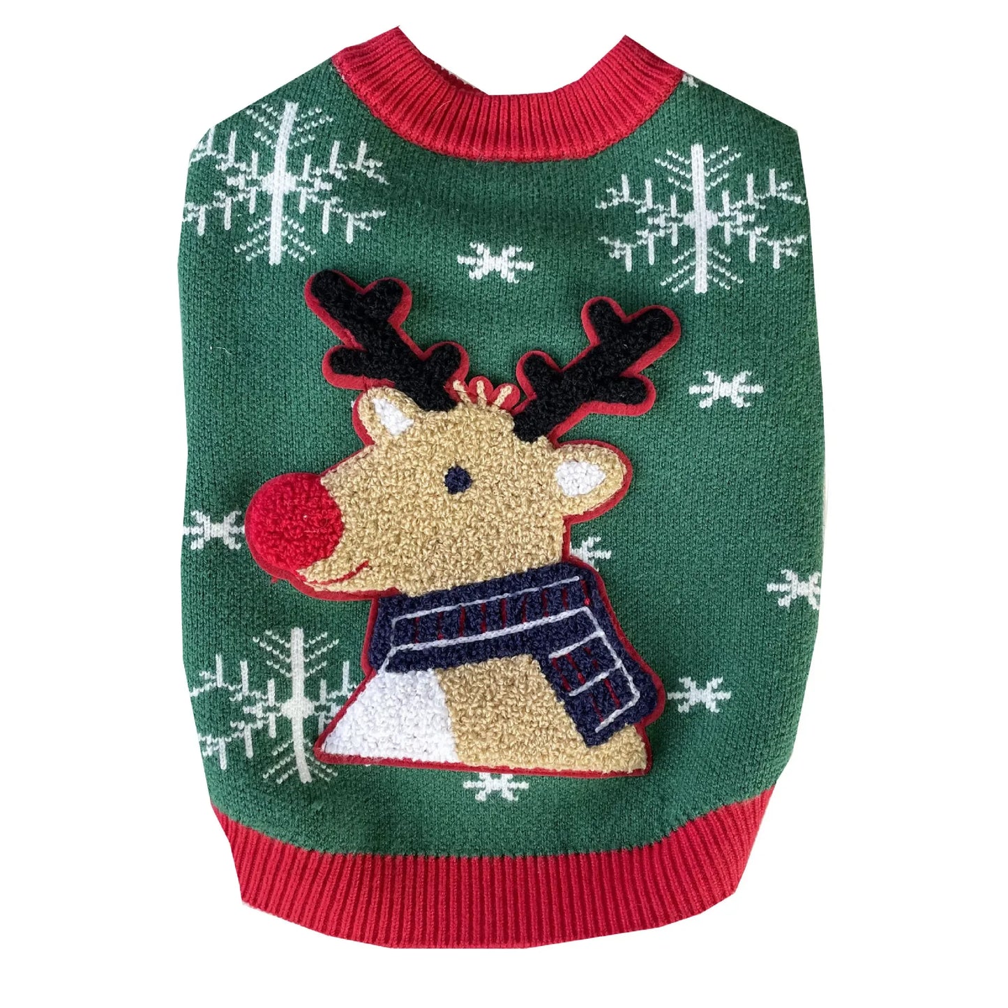 Autumn Winter Dog Clothes Christmas Sweater Pet Schnauzer Yorkshire Maltese Shiba Pomeranian