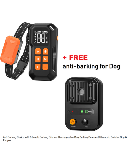 Wireless Dog Fence 2-in-1 Fence & Dog Training Collar